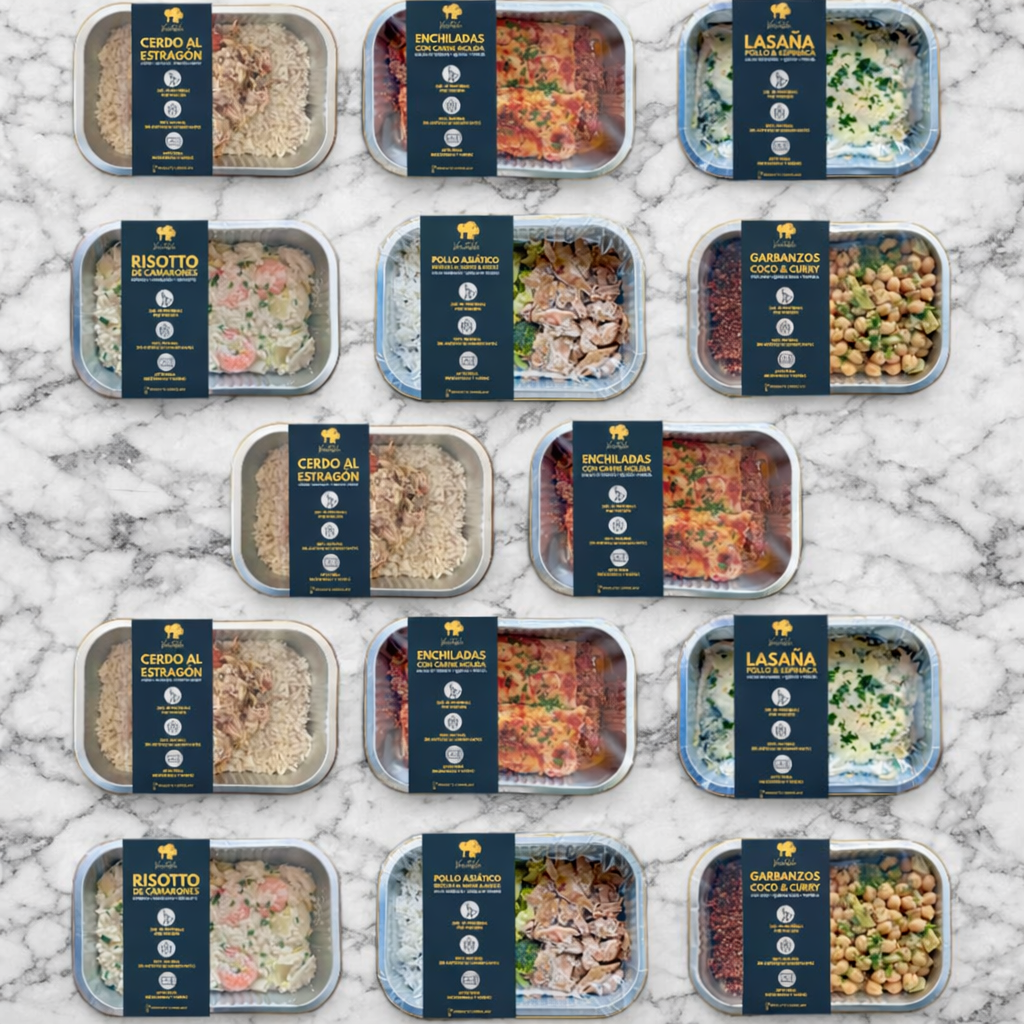 Pack 14 platos preparados