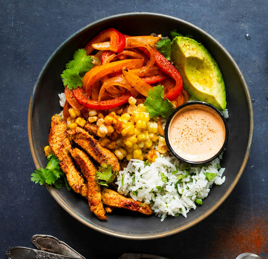 Bowl mexicano con pollo
