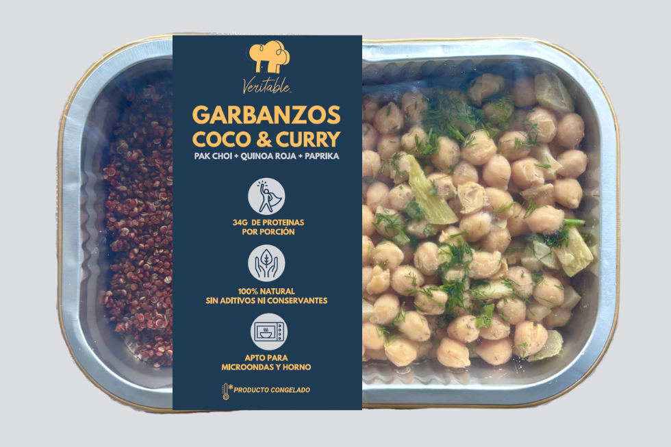 Curry de garbanzos