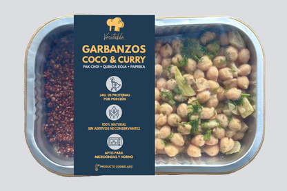 Curry de garbanzos