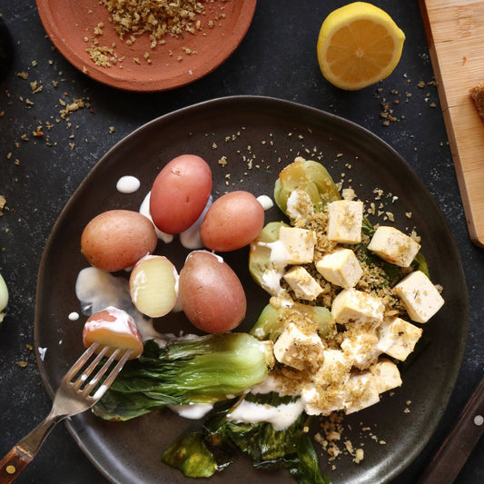 Tofu al pangrattato
