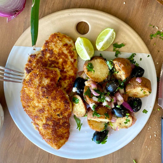 Milanesa de pollo