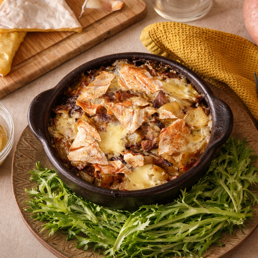 Tartiflette de champiñones