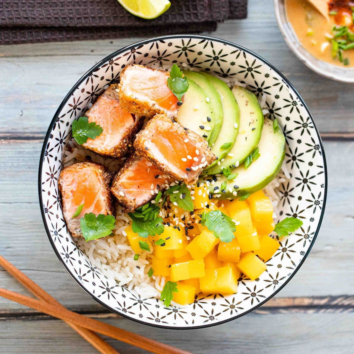 Tataki de salmón