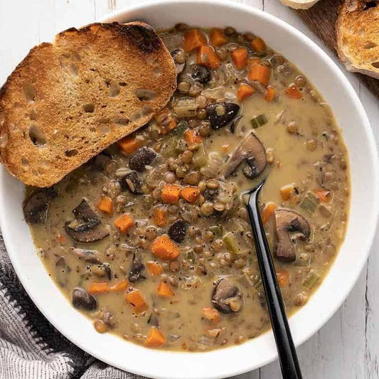 Sopa de lentejas
