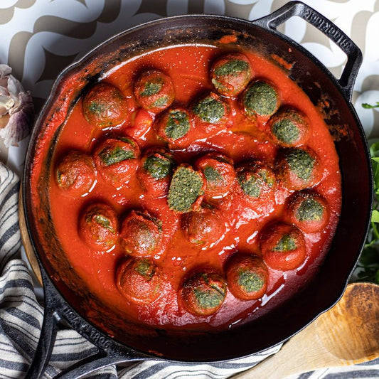 Polpette con arroz